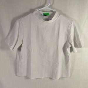 Womens Large Zara T-shirt White